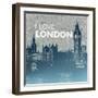City Love I-Dan Meneely-Framed Art Print