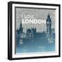 City Love I-Dan Meneely-Framed Art Print