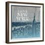 City Love II-Dan Meneely-Framed Art Print