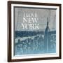 City Love II-Dan Meneely-Framed Art Print