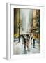 City Minute-Rikki Drotar-Framed Giclee Print