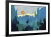 City Morning-Kanayo Ede-Framed Giclee Print