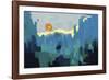 City Morning-Kanayo Ede-Framed Giclee Print