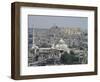 City Mosque and the Citadel, Aleppo (Haleb), Syria, Middle East-Christian Kober-Framed Photographic Print