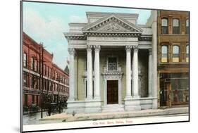 City National Bank, Dallas, Texas-null-Mounted Art Print