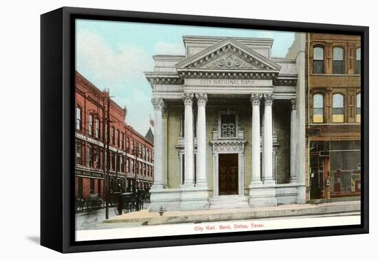 City National Bank, Dallas, Texas-null-Framed Stretched Canvas