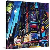 City Night-James Grey-Stretched Canvas