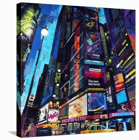 City Night-James Grey-Stretched Canvas