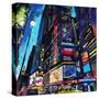 City Night-James Grey-Stretched Canvas