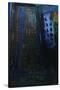 City - Night-Julie Held-Stretched Canvas