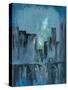 City Nights 1-Doris Charest-Stretched Canvas