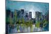 City Nights 2-Doris Charest-Mounted Art Print