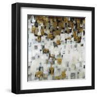 City Nights, Gold-Liz Jardine-Framed Art Print