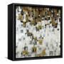 City Nights, Gold-Liz Jardine-Framed Stretched Canvas