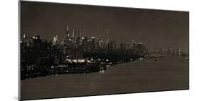 City Noir-Pete Kelly-Mounted Giclee Print
