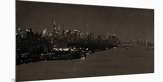 City Noir-Pete Kelly-Mounted Giclee Print