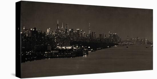 City Noir-Pete Kelly-Stretched Canvas