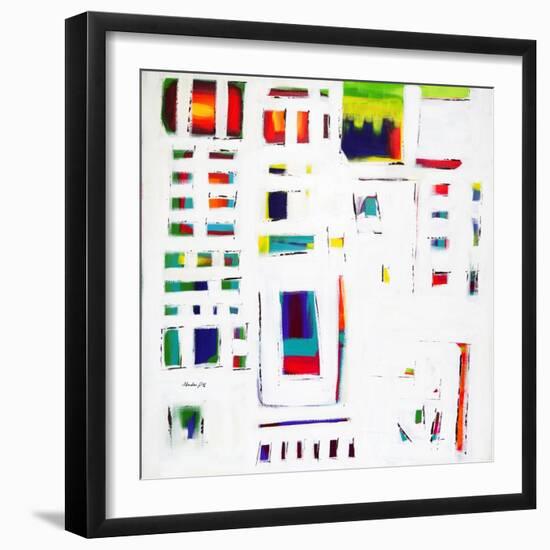 City of a Childish Heart-Madam P-Framed Giclee Print