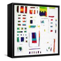 City of a Childish Heart-Madam P-Framed Stretched Canvas