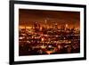 City of Angels - City of Light - Los Angeles-Markus Bleichner-Framed Art Print