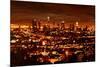 City of Angels - City of Light - Los Angeles-Markus Bleichner-Mounted Art Print