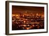 City of Angels - City of Light - Los Angeles-Markus Bleichner-Framed Art Print