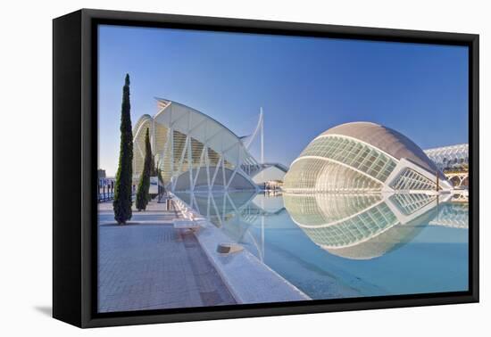 City of Arts and Sciences, Valencia, Spain-Rob Tilley-Framed Stretched Canvas