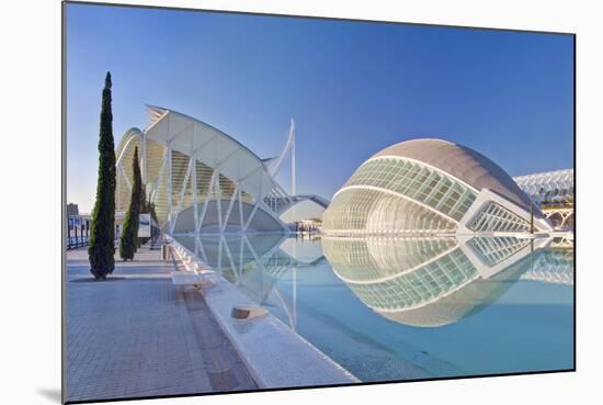 City of Arts and Sciences, Valencia, Spain-Rob Tilley-Mounted Photographic Print