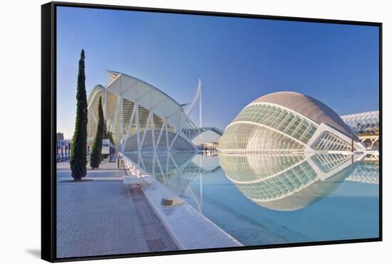 City of Arts and Sciences, Valencia, Spain-Rob Tilley-Framed Stretched Canvas