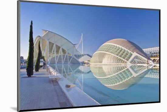 City of Arts and Sciences, Valencia, Spain-Rob Tilley-Mounted Photographic Print