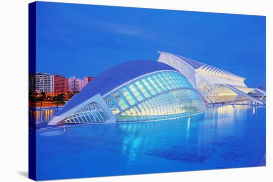 City of Arts and Sciences, Valencia, Spain-Marco Simoni-Stretched Canvas