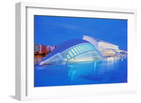 City of Arts and Sciences, Valencia, Spain-Marco Simoni-Framed Photographic Print