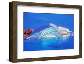 City of Arts and Sciences, Valencia, Spain-Marco Simoni-Framed Photographic Print