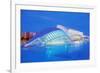 City of Arts and Sciences, Valencia, Spain-Marco Simoni-Framed Photographic Print