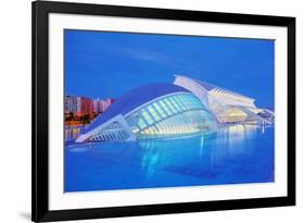 City of Arts and Sciences, Valencia, Spain-Marco Simoni-Framed Photographic Print