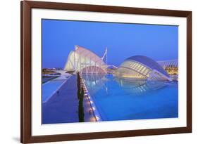 City of Arts and Sciences, Valencia, Spain-Marco Simoni-Framed Photographic Print