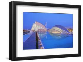 City of Arts and Sciences, Valencia, Spain-Marco Simoni-Framed Photographic Print