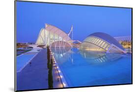 City of Arts and Sciences, Valencia, Spain-Marco Simoni-Mounted Photographic Print