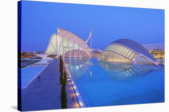 City of Arts and Sciences, Valencia, Spain-Marco Simoni-Stretched Canvas