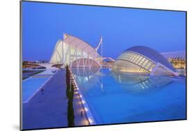 City of Arts and Sciences, Valencia, Spain-Marco Simoni-Mounted Photographic Print