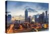 City of Atlanta.-rudi1976-Stretched Canvas