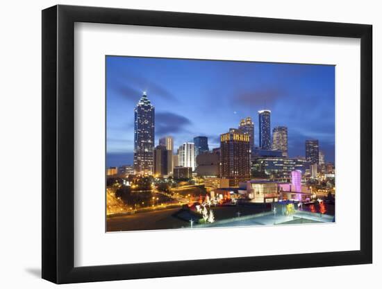 City of Atlanta.-rudi1976-Framed Photographic Print