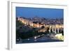 City of Avila at Dusk, Spain-p.lange-Framed Photographic Print