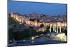 City of Avila at Dusk, Spain-p.lange-Mounted Photographic Print