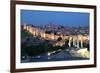 City of Avila at Dusk, Spain-p.lange-Framed Photographic Print