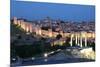 City of Avila at Dusk, Spain-p.lange-Mounted Photographic Print