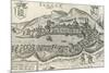 City of Bergen, 1580, Norway, 16th Century-null-Mounted Giclee Print