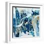 City of Blue-null-Framed Art Print