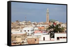 City of Casablanca, Morocco-p.lange-Framed Stretched Canvas