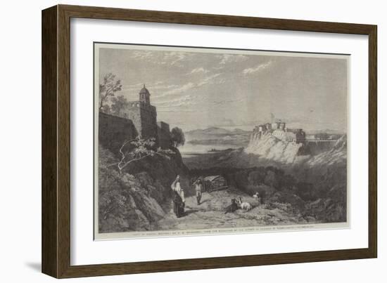 City of Chiusi, Etruria-Thomas Miles Richardson II-Framed Giclee Print